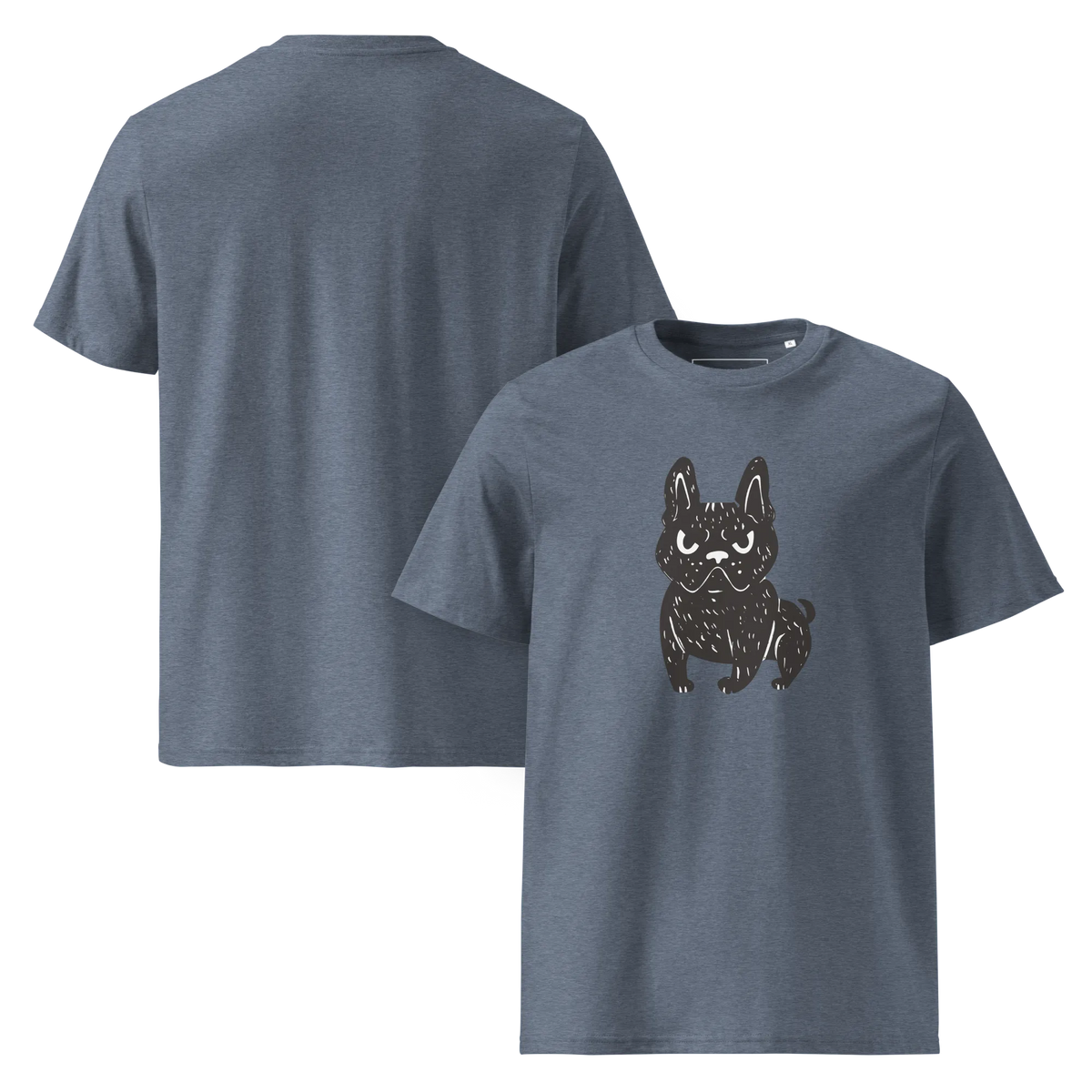 Grumpy Frenchie – T-Shirt aus Bio Baumwolle