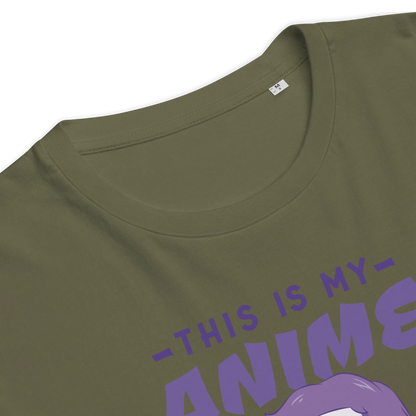 Bio-Baumwolle T-Shirt für Anime-Fans – Schlafshirt mit Anime Design