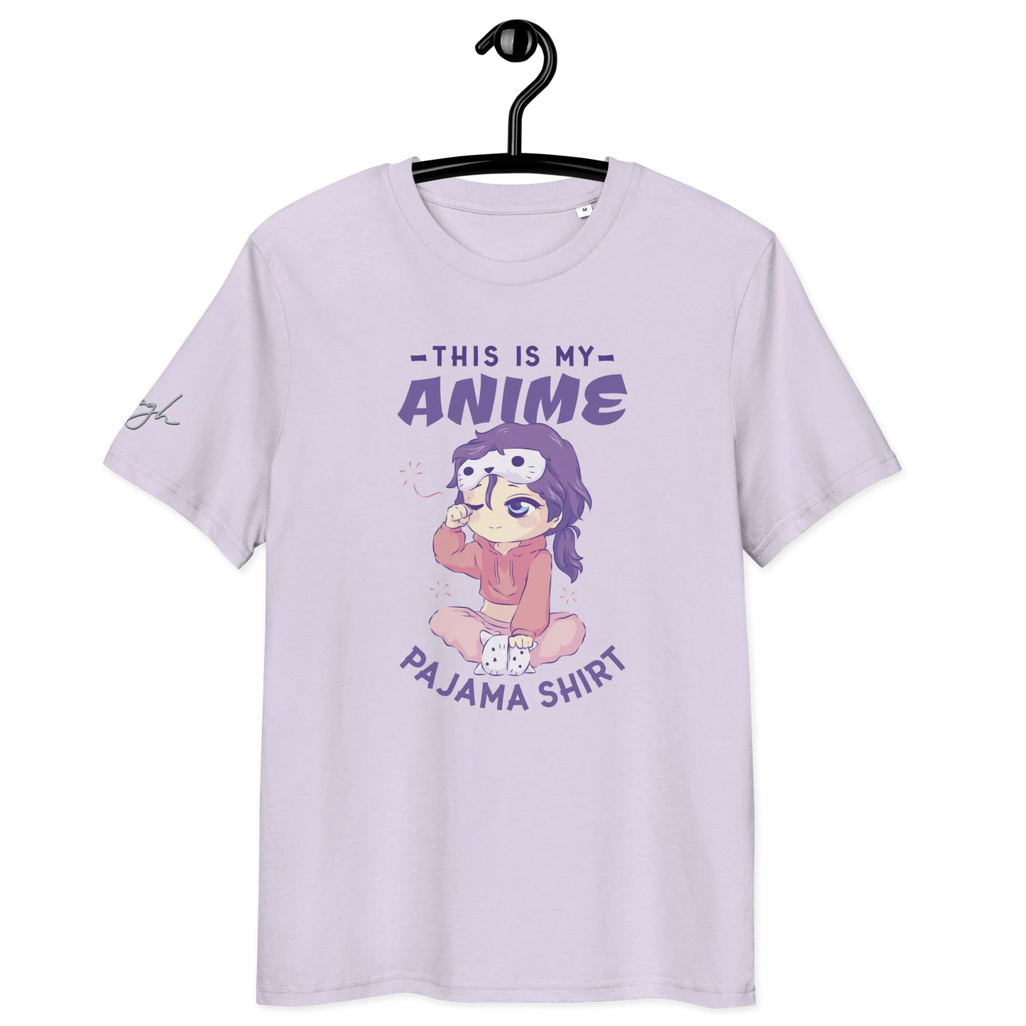 Bio-Baumwolle T-Shirt für Anime-Fans – Schlafshirt mit Anime Design