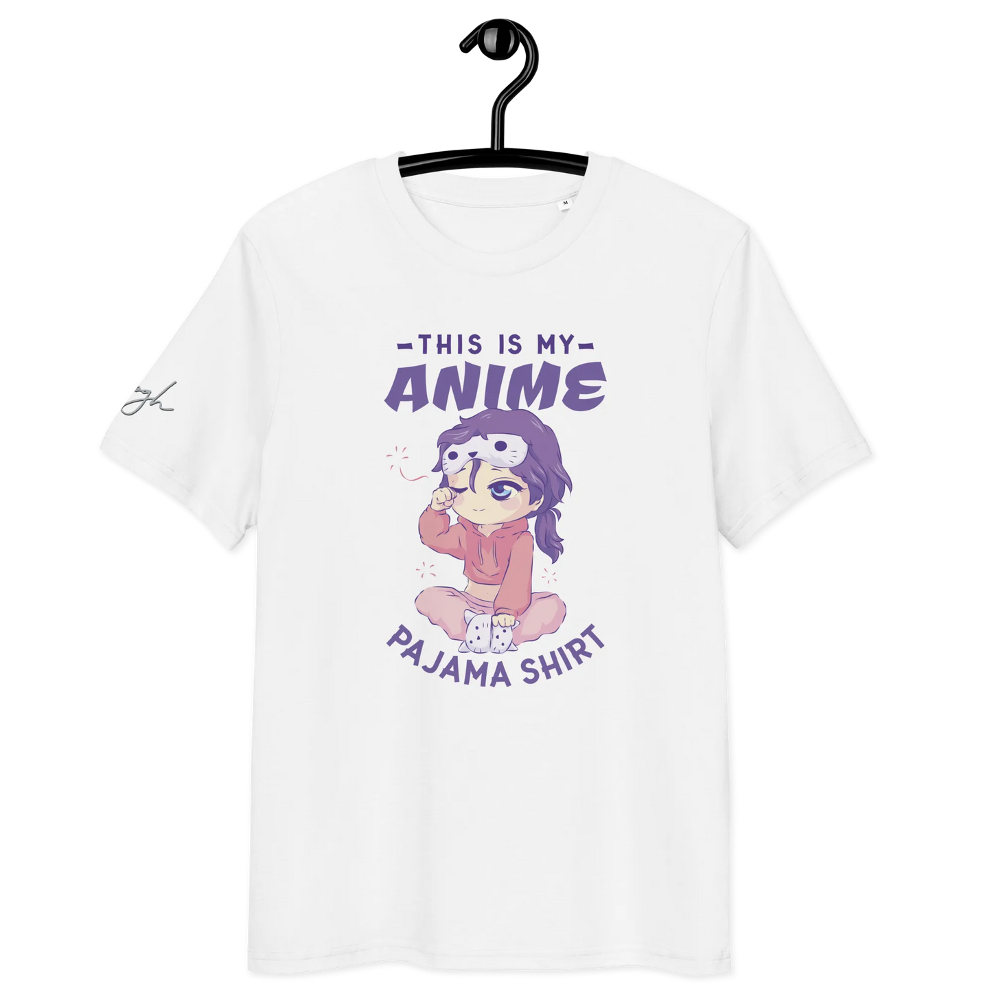 Bio-Baumwolle T-Shirt für Anime-Fans – Schlafshirt mit Anime Design