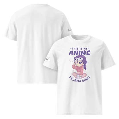 Bio-Baumwolle T-Shirt für Anime-Fans – Schlafshirt mit Anime Design