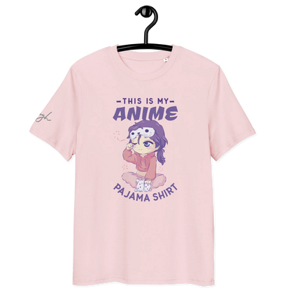Bio-Baumwolle T-Shirt für Anime-Fans – Schlafshirt mit Anime Design