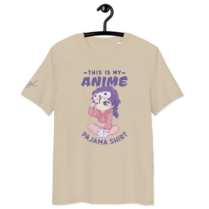 Bio-Baumwolle T-Shirt für Anime-Fans – Schlafshirt mit Anime Design