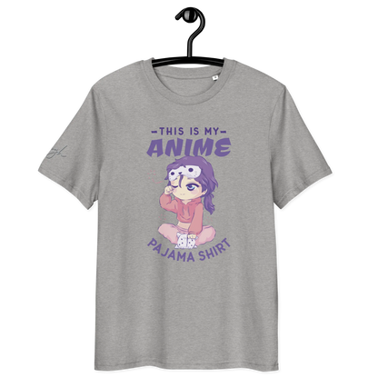 Bio-Baumwolle T-Shirt für Anime-Fans – Schlafshirt mit Anime Design