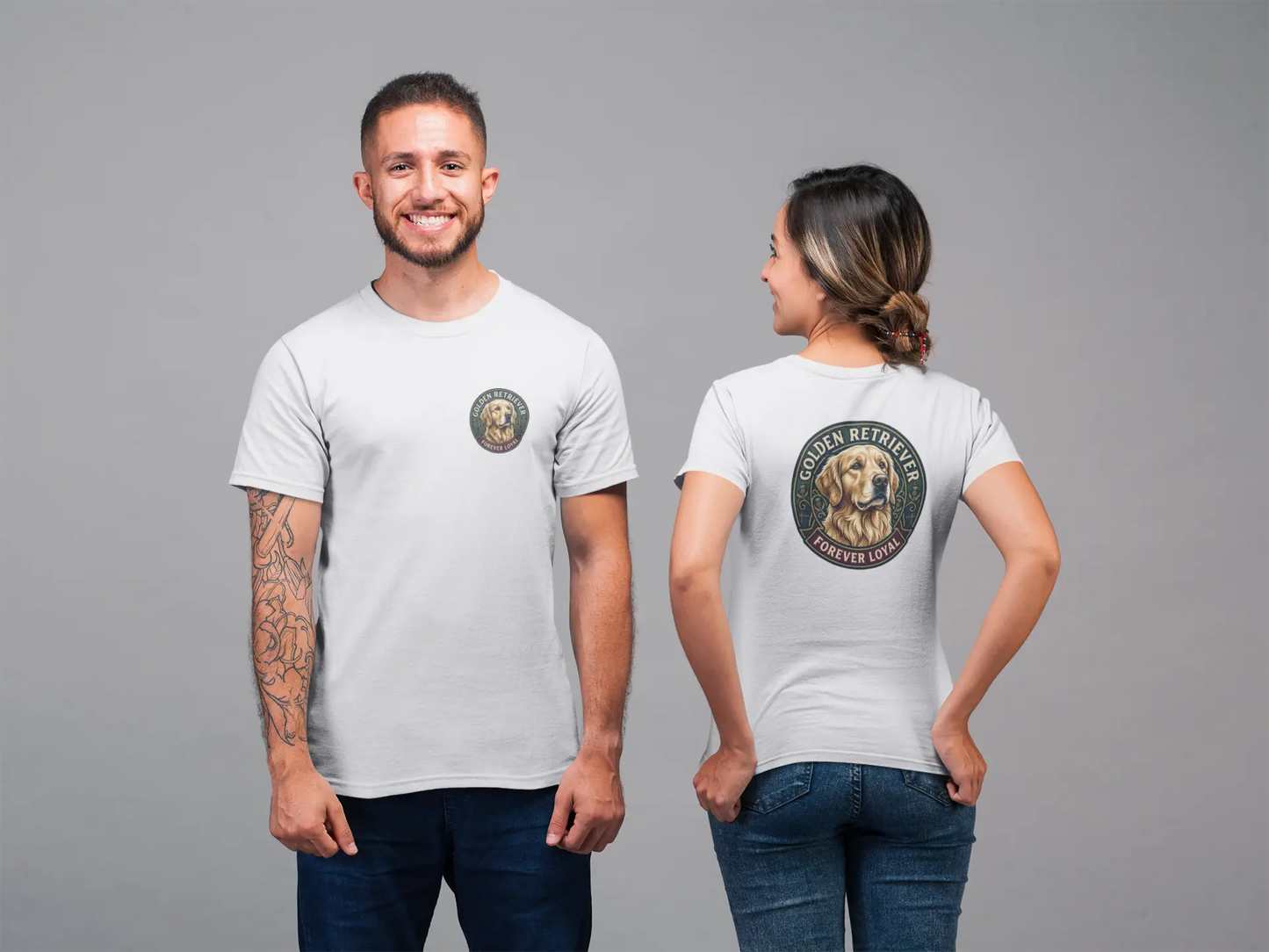 Golden Retriever – T-Shirt aus Bio Baumwolle