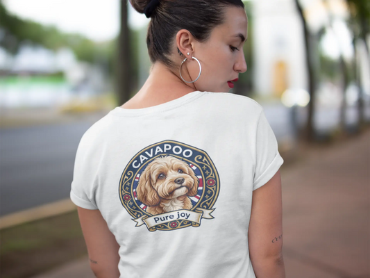 Cavapoo Dog Badge – Bio-T-Shirt | bullogh