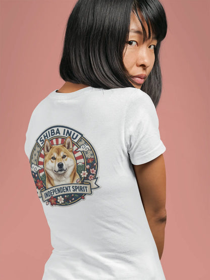 Shiba Inu Dog Badge – Bio-T-Shirt