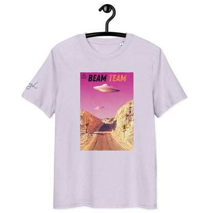 Beam Team Bio Baumwoll T-Shirt – Nachhaltiges Raumschiff Design für Sci - Fi - Fans - bullogh#