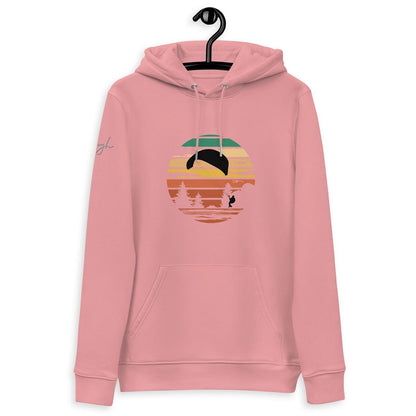 Bio - Baumwoll - Hoodie Groundhandling Forest – Für umweltbewusste Gleitschirm - Piloten aus recyceltem Polyester - bullogh#