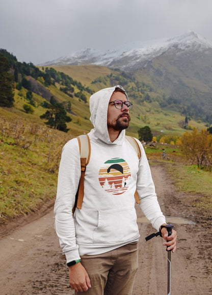 Bio - Baumwoll - Hoodie Groundhandling Forest – Für umweltbewusste Gleitschirm - Piloten aus recyceltem Polyester - bullogh#