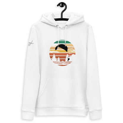 Bio - Baumwoll - Hoodie Groundhandling Forest – Für umweltbewusste Gleitschirm - Piloten aus recyceltem Polyester - bullogh#