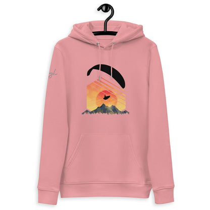 Bio - Baumwoll - Pullover Wild Life Paraglider – Nachhaltiger Pullover für Gleitschirm - Liebhaber - bullogh#