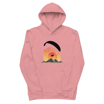 Bio - Baumwoll - Pullover Wild Life Paraglider – Nachhaltiger Pullover für Gleitschirm - Liebhaber - bullogh#