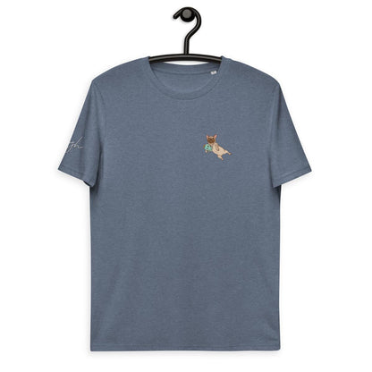 Bio Baumwoll T-Shirt: Französische Bulldogge Comic - Print, Comic V4 - Nachhaltige Mode für Hundeliebhaber - bullogh#