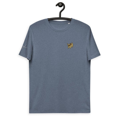 Bio Baumwoll T-Shirt mit Cartoon Französischer Bulldogge V1 - Nachhaltige Mode für Hunde - Enthusiasten - bullogh#