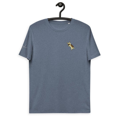 Bio Baumwoll T-Shirt mit Cartoon Französischer Bulldogge V3 - Für Frenchie Fans und Hundeliebhaber - bullogh#