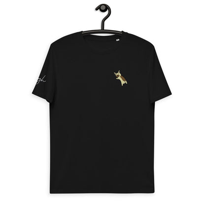 Bio Baumwoll T-Shirt mit Cartoon Französischer Bulldogge V3 - Für Frenchie Fans und Hundeliebhaber - bullogh#