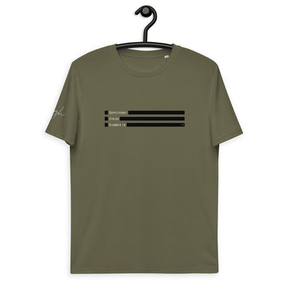Bio Baumwoll T-Shirt mit Smiley Text :) - Fair Fashion - bullogh#