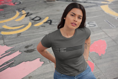 Bio Baumwoll T-Shirt mit Smiley Text :) - Fair Fashion - bullogh#