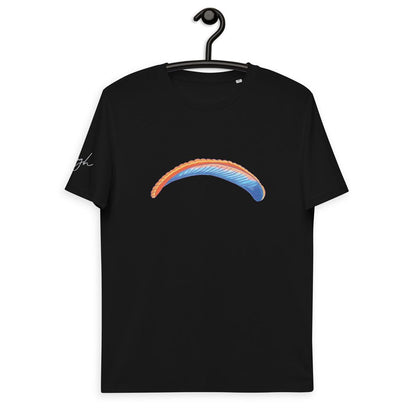 Bio Gleitschirm T-Shirt - Solo Wing Comic - Perfektes für Paraglider - bullogh#