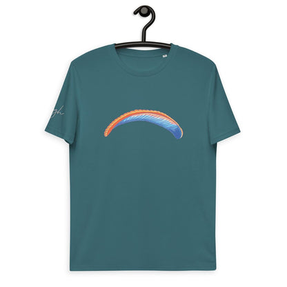 Bio Gleitschirm T-Shirt - Solo Wing Comic - Perfektes für Paraglider - bullogh#