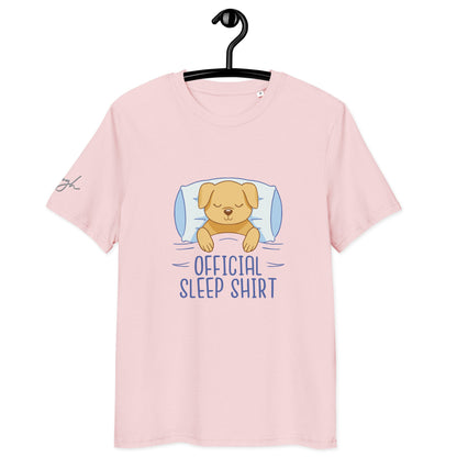 Bio Schlafshirt – Offizielles T-Shirt mit Hund Design für Hundeliebhaber - bullogh#