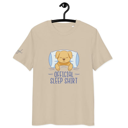 Bio Schlafshirt – Offizielles T-Shirt mit Hund Design für Hundeliebhaber - bullogh#