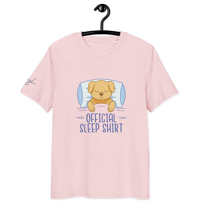 Bio Schlafshirt – Offizielles T-Shirt mit Hund Design für Hundeliebhaber - bullogh#