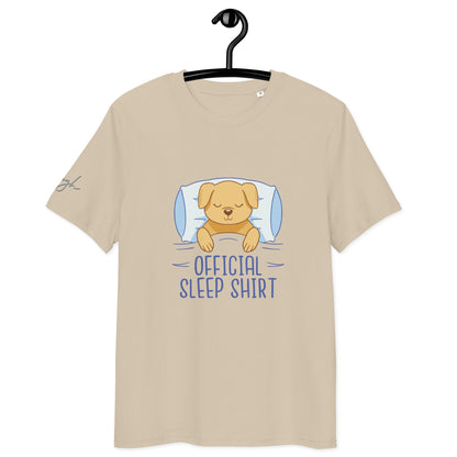 Bio Schlafshirt – Offizielles T-Shirt mit Hund Design für Hundeliebhaber - bullogh#