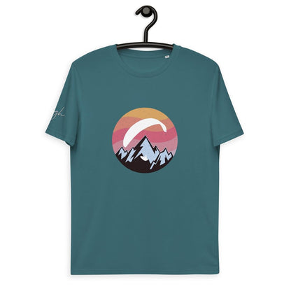 Bio T-Shirt für Paragliding Fans - Paragliding View - Perfektes Geschenk für Gleitschirmflieger - bullogh#