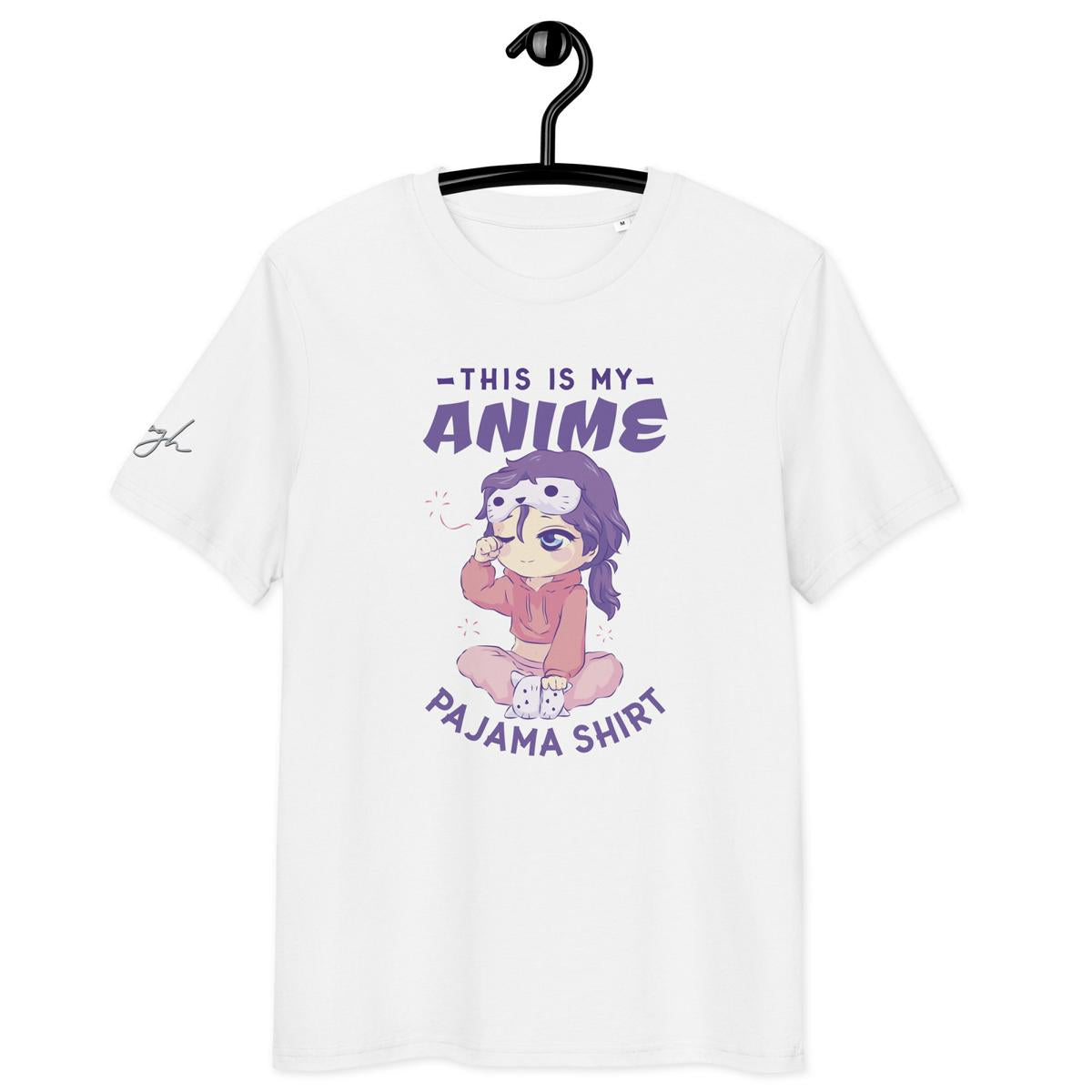 Bio-Baumwolle T-Shirt für Anime-Fans – Schlafshirt mit Anime Design