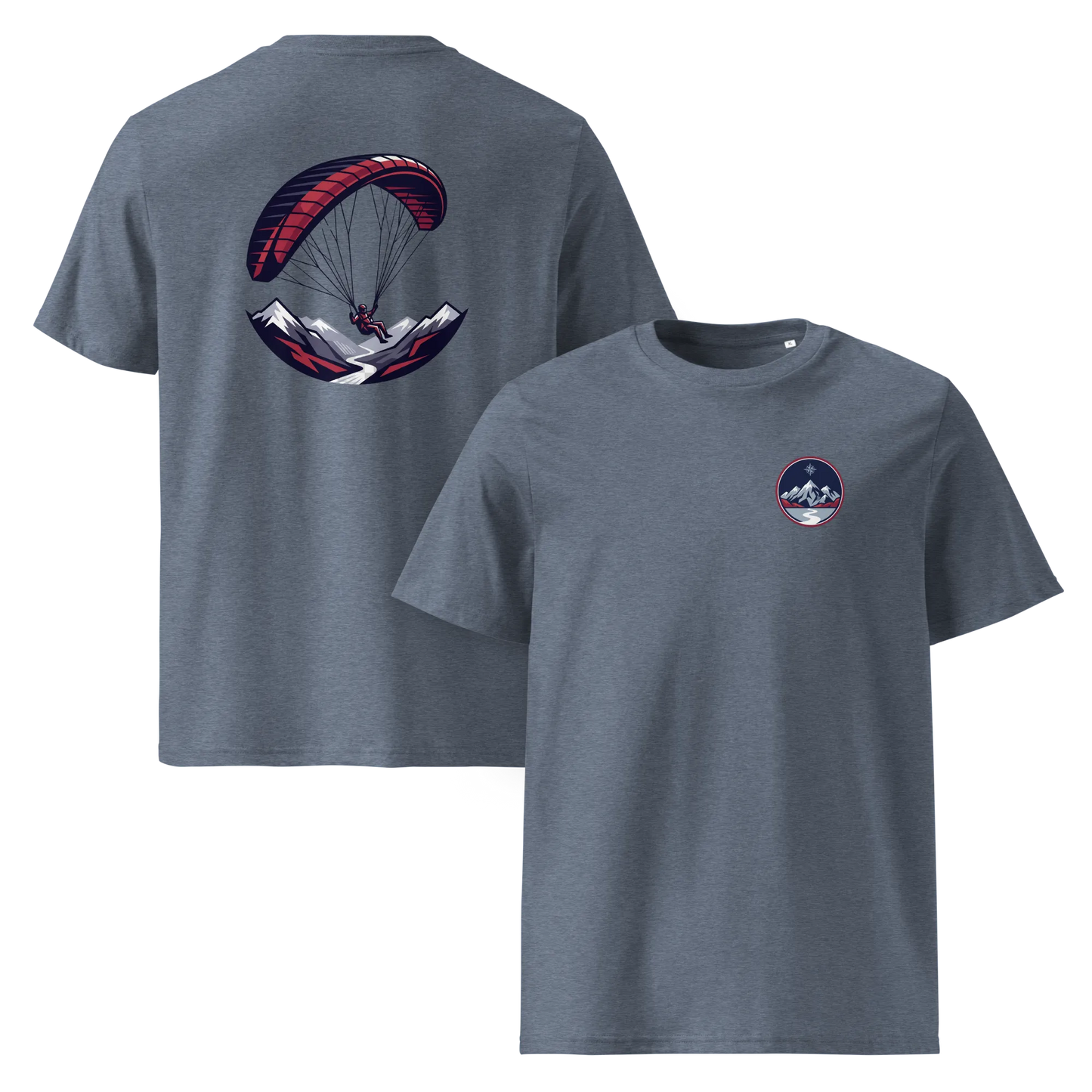 Paragliding Bio T-Shirt - Dark Flight