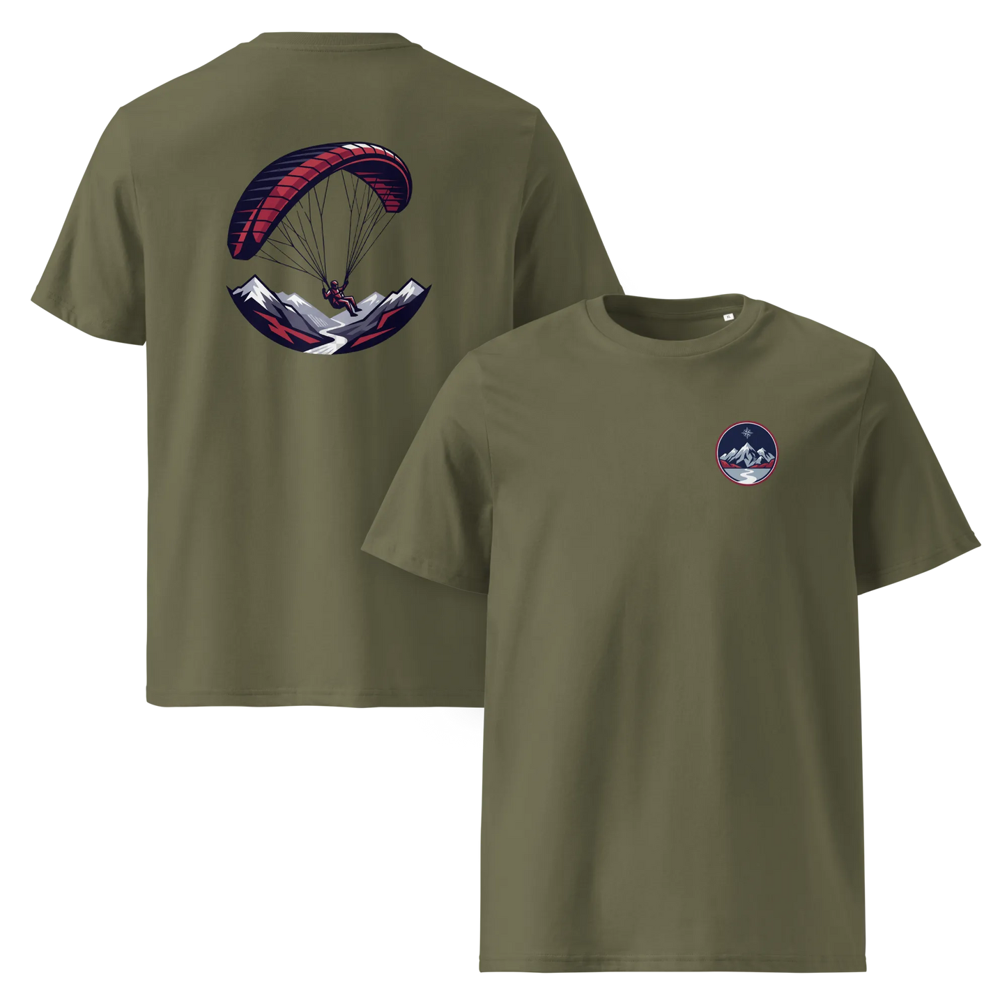 Paragliding Bio T-Shirt - Dark Flight