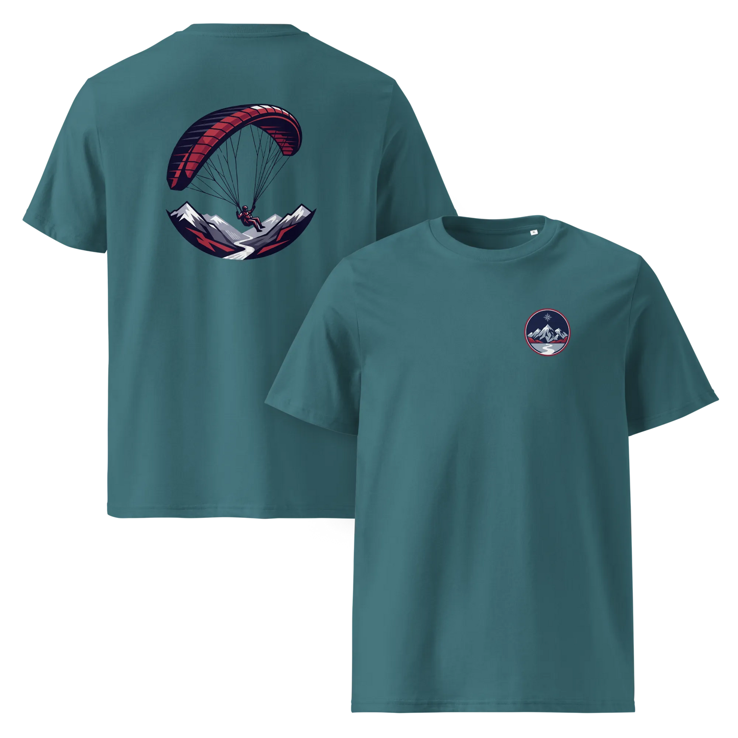 Paragliding Bio T-Shirt - Dark Flight