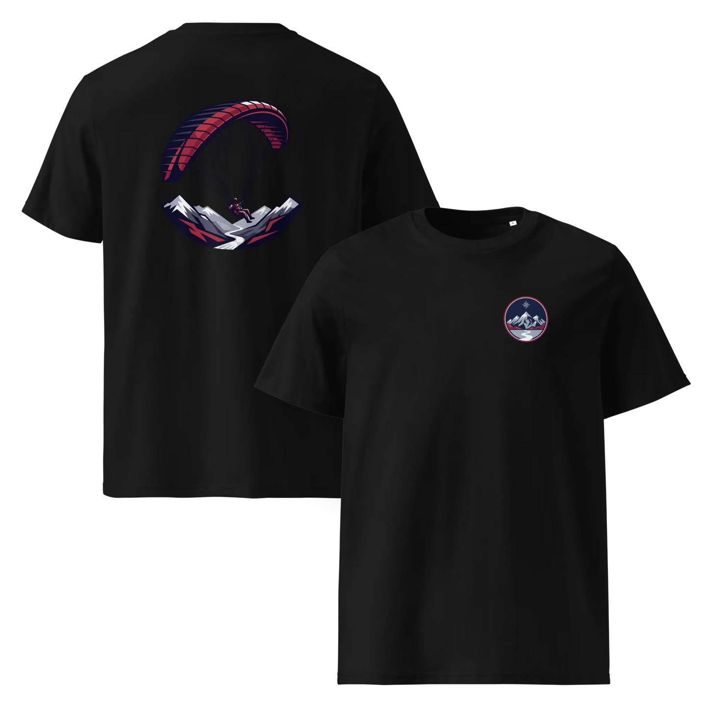 Paragliding Bio T-Shirt - Dark Flight
