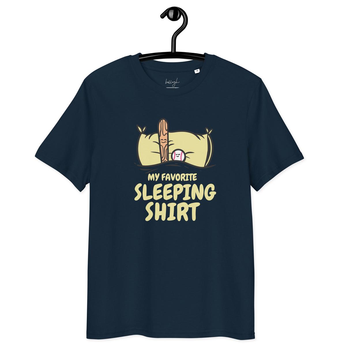 Home Run ins Traumland – Baseball Schlafshirt aus Bio Baumwolle
