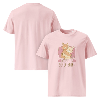 Offizielles Schlafshirt Alpacas – Bio-Baumwolle für Langschläfer