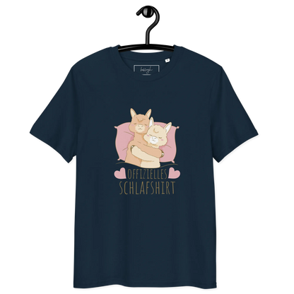 Offizielles Schlafshirt Alpacas – Bio-Baumwolle für Langschläfer