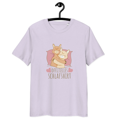 Offizielles Schlafshirt Alpacas – Bio-Baumwolle für Langschläfer