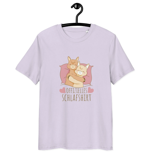 Offizielles Schlafshirt Alpacas – Bio-Baumwolle für Langschläfer