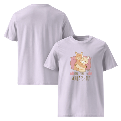 Offizielles Schlafshirt Alpacas – Bio-Baumwolle für Langschläfer