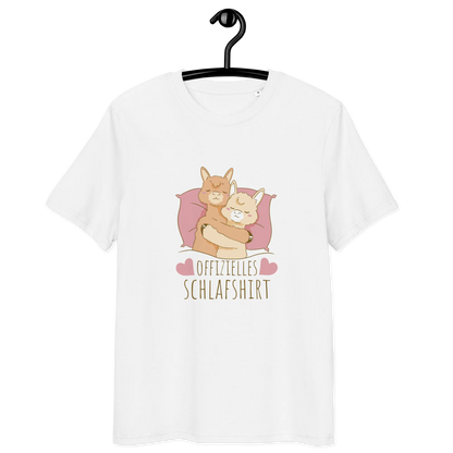 Offizielles Schlafshirt Alpacas – Bio-Baumwolle für Langschläfer