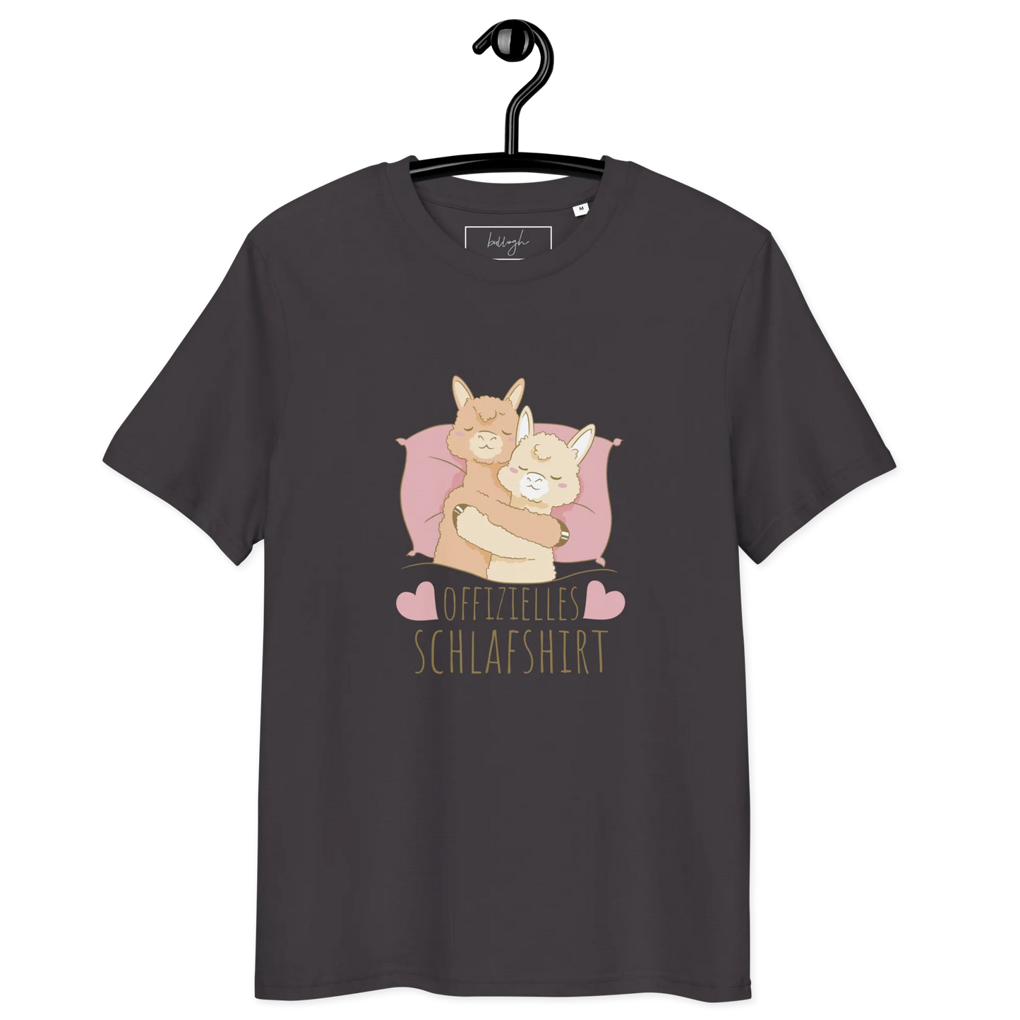 Offizielles Schlafshirt Alpacas – Bio-Baumwolle für Langschläfer