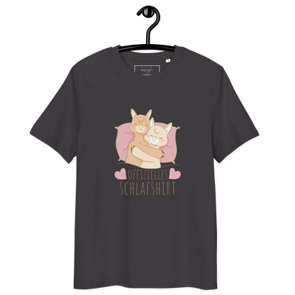 Offizielles Schlafshirt Alpacas – Bio-Baumwolle für Langschläfer