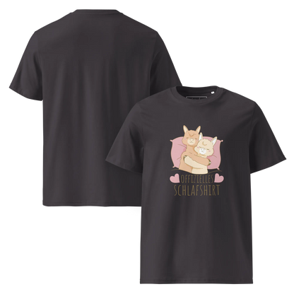 Offizielles Schlafshirt Alpacas – Bio-Baumwolle für Langschläfer