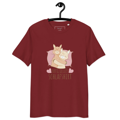 Offizielles Schlafshirt Alpacas – Bio-Baumwolle für Langschläfer