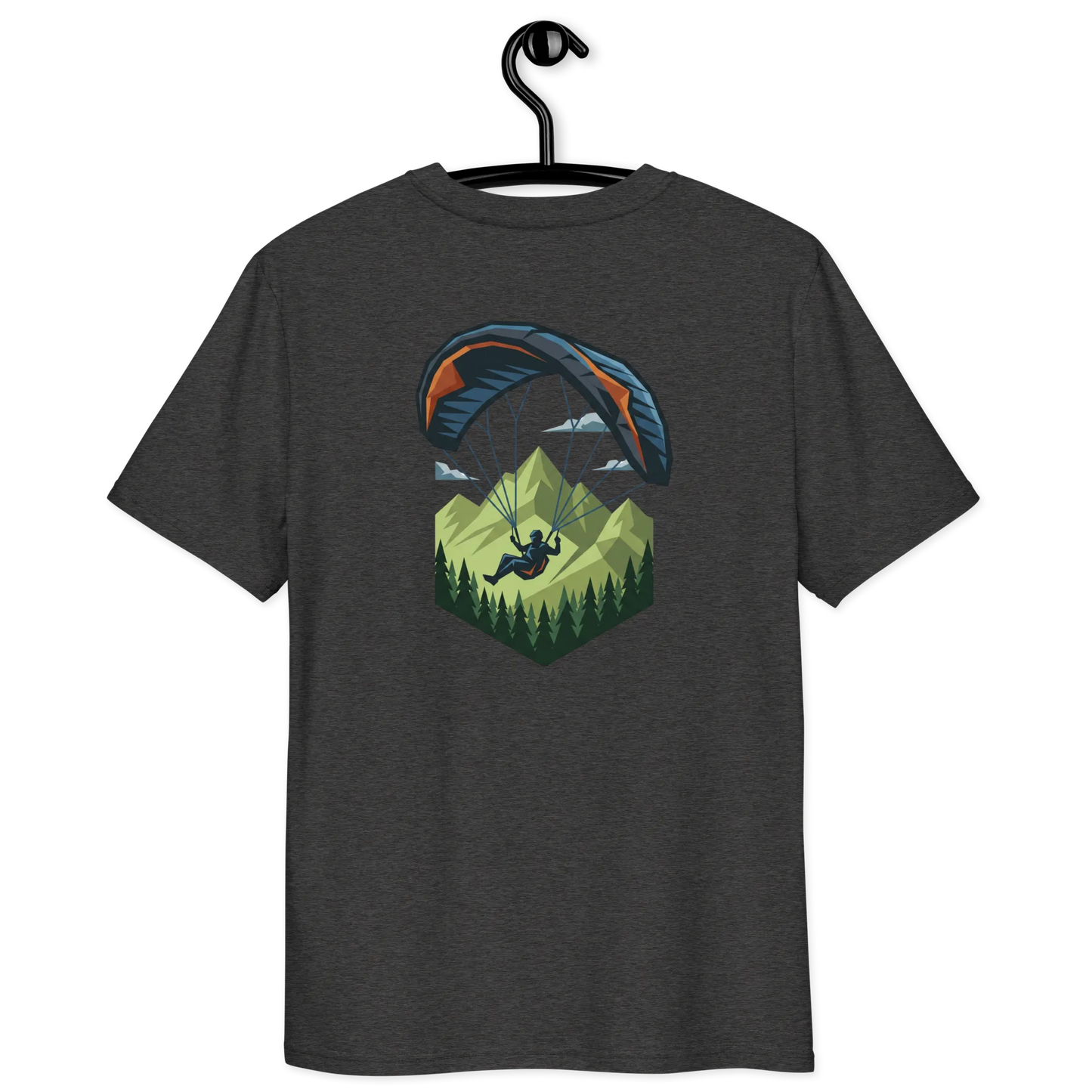 Paragliding Bio T-Shirt – Green Paraglider