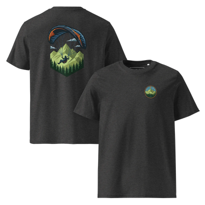 Paragliding Bio T-Shirt – Green Paraglider
