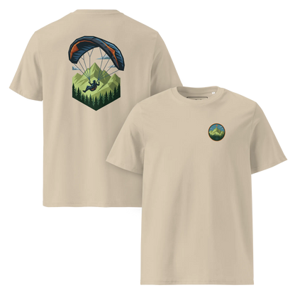 Paragliding Bio T-Shirt – Green Paraglider
