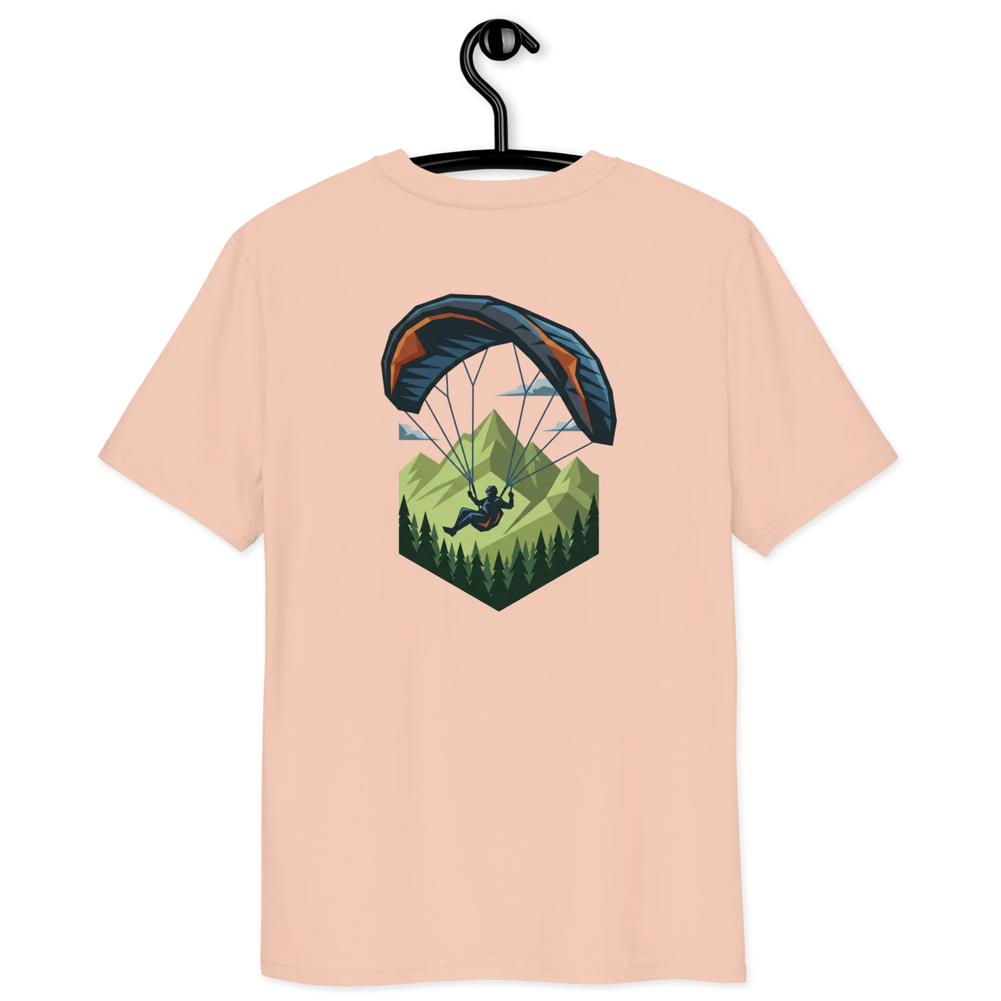 Paragliding Bio T-Shirt – Green Paraglider